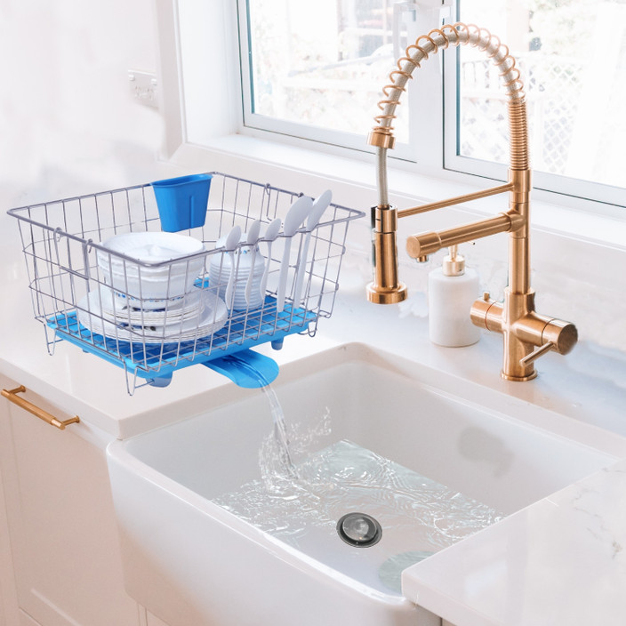 Drip Tray Dish Strainers For Kitchen Sinks SMART SLIDE Dish - Main Image