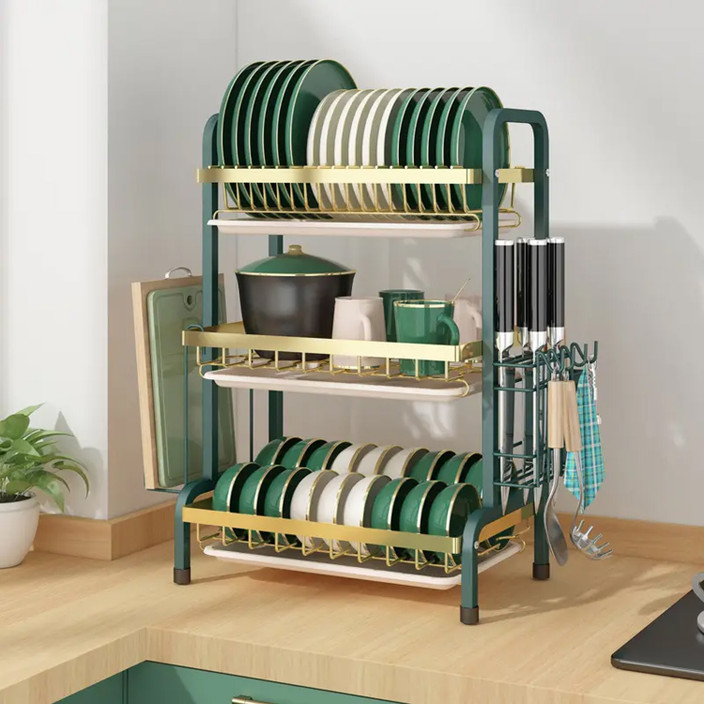 Kuber Industries Kitchen Dish Storage Rack Kuber Industries