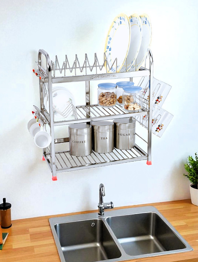 Steel Utensil Holder For Sink Utensil Holder Hanging Dish Rack