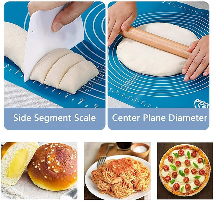 Chapati Pizza Silicone Dough Rolling Mat Silicone Baking Mat Roti