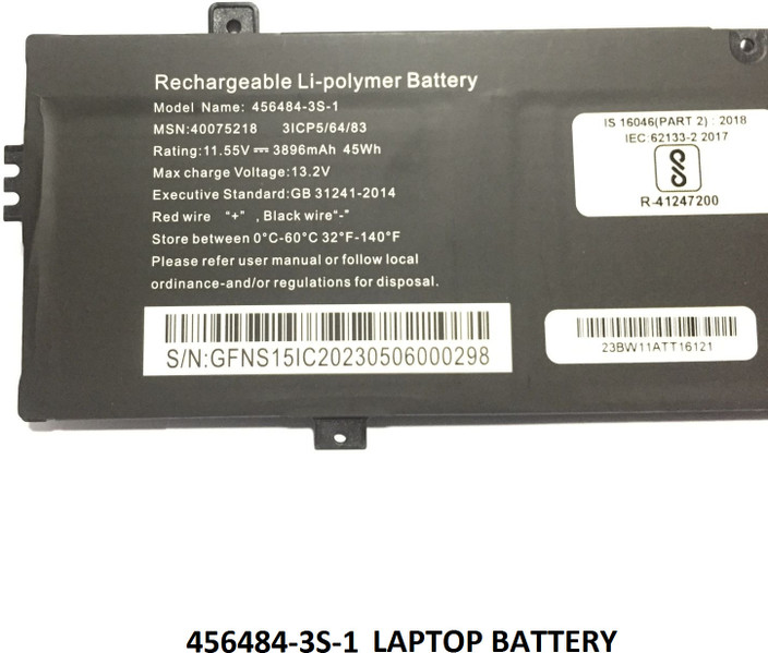 Batteria Ricambio Per Medion E16401 E16402 - 11,55V, 3896 MAh, 10 Pin - Foto 12