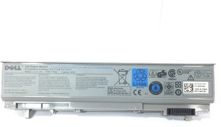 Ersatzakku E6510 Batterien 2450 Laptop Akku Für Dell Precision M2400 M4400 Latitude E6400 E6410 - 5200mAh 5200mAh 6-Zellen Dell E6410