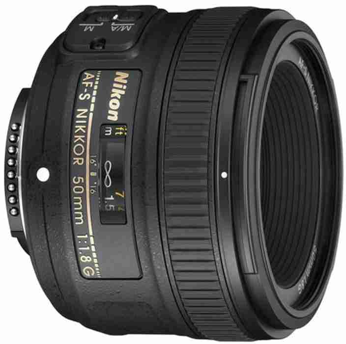 NIKON AF-S NIKKOR 50mm f/1.8G Standard Prime Lens - NIKON