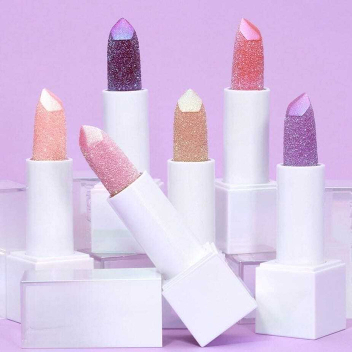 LOVE HUDA Professional Waterproof Diamond Glitter Lip Balm