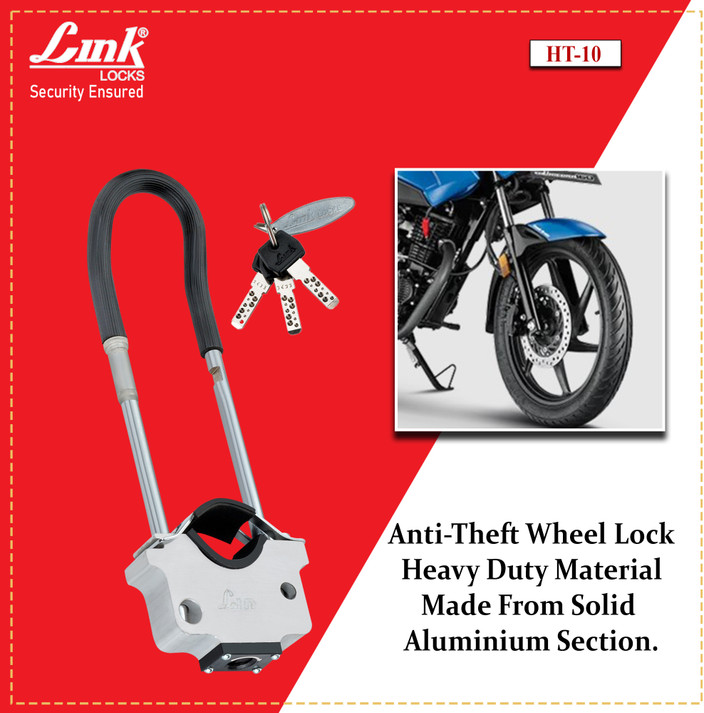 Motorcycle Bike Wheel Lock Link Bike Wheel Lock Link Bike Front