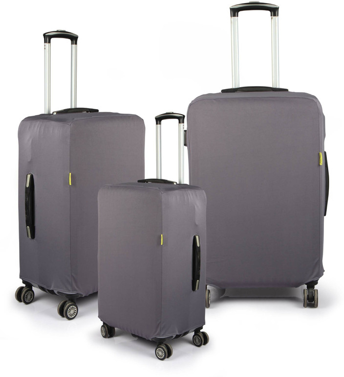 ORKA Travel Solid Spandex Strechable Fabric Luggage Cover Combo Luggage  Cover