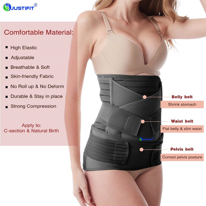 Postpartum Belly Belt Abdominal Belt After Delivery Belly Binding