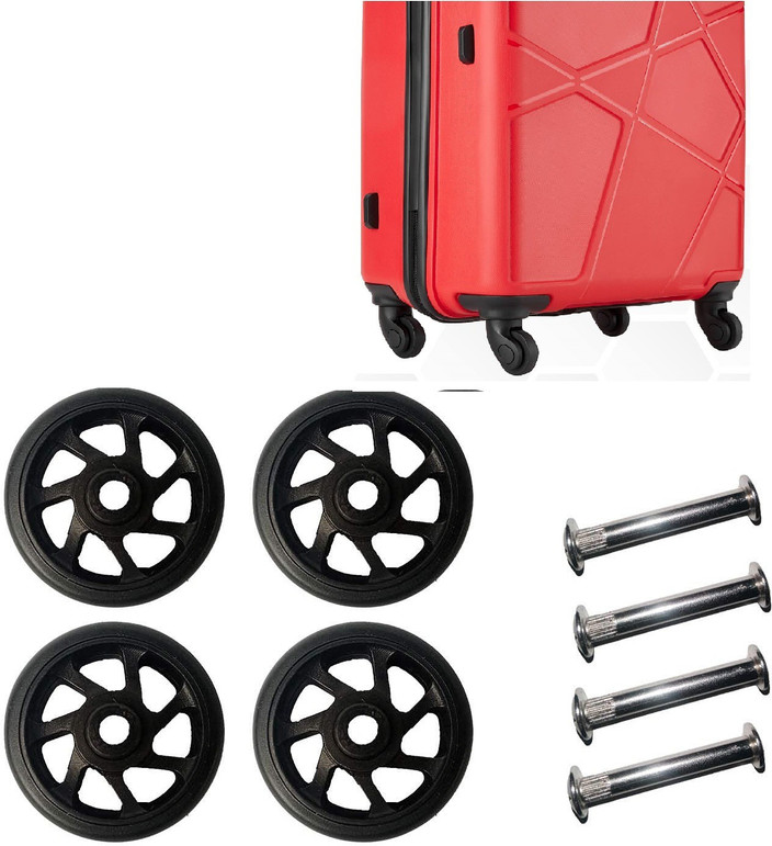 Tumery Luggage Wheels Only CM for Replacement Repair Suitcases Pc  Single Unit Measuring Wheel