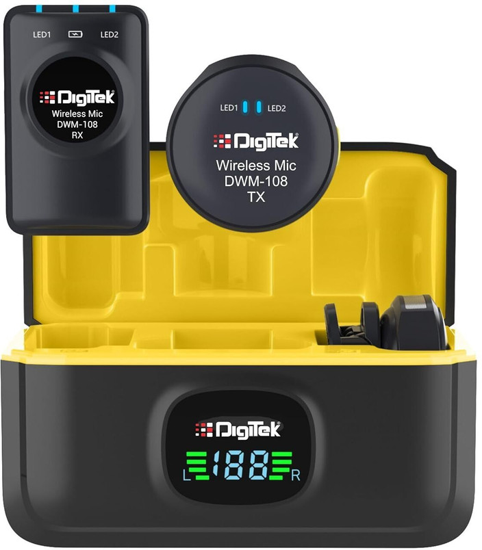 Digitek Mic Cancellation Digitek DWM-106 2-in-1 Wireless