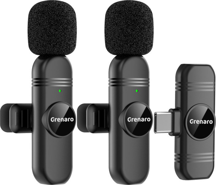 Grenaro Mic for Youtuber, Lavalier Wireless Mic For Vlogging - Main Image