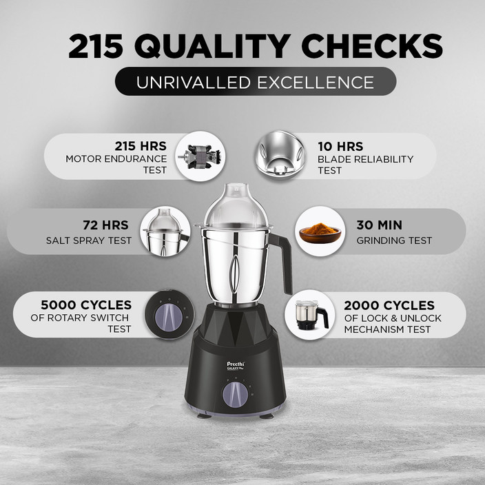 Preethi Galaxy 750w Buy Preethi Mixer Preethi 750 Watts Jars Mixer