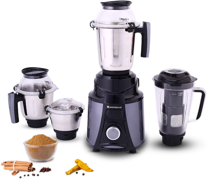 Wonderchef Mixer Grinder Price WONDERCHEF Galaxy 750 W Mixer Grinder