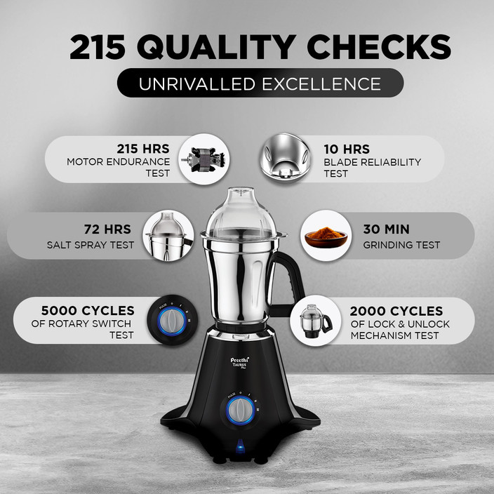 Mixer Grinder Preethi Zodiac Turbo Mini Spice Jar Preethi Aries