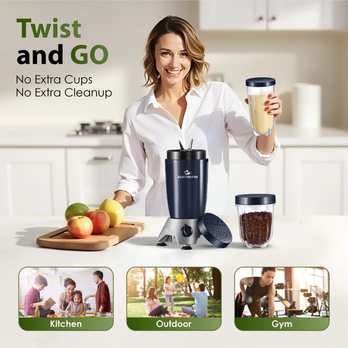 Bluetooth Enabled Nutribullet With Bluetooth Electrofox Bullet