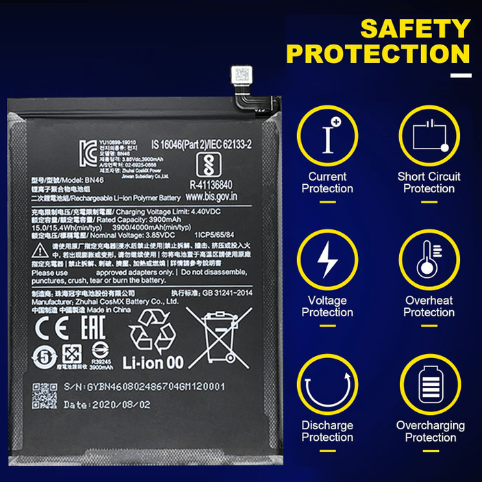 Flipkart Mi Note Pro Battery Original Safa Mobile Battery For