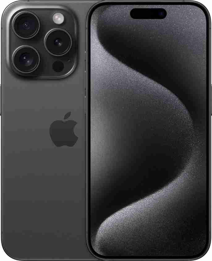 Apple iPhone 15 Pro (Black Titanium, 128 GB)