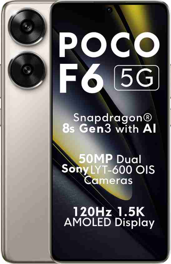 POCO F6 5G (512 GB Storage, 12 GB RAM) Online at Best Price On