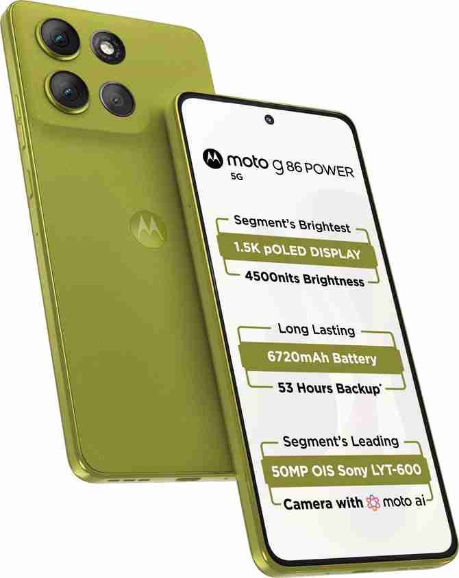 motorola g86 power 8 + 128GB Pantone Golden Cypress