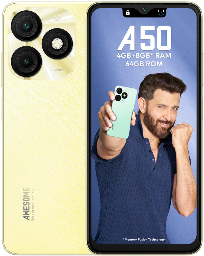 itel A50 64 GB Storage, GB RAM Online at Best Price On