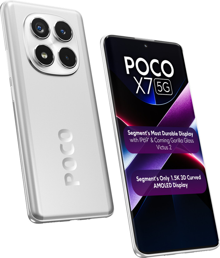 POCO X7 12GB+512GB グローバル版SLIVER