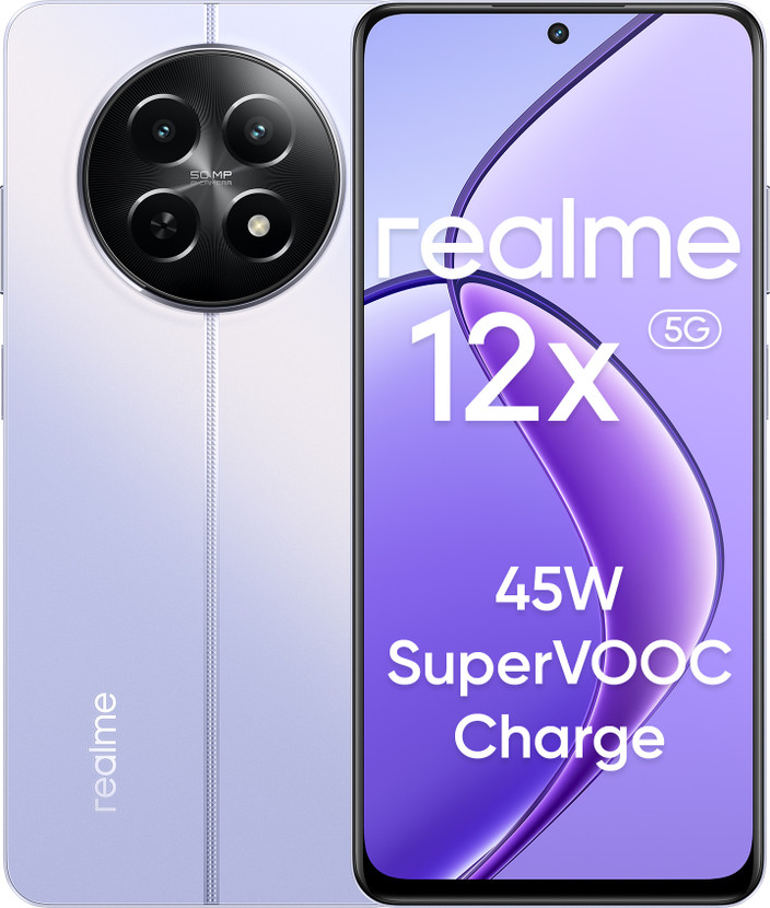 Realme 12x 5G (Twilight Purple, 128 GB) (4 GB RAM)