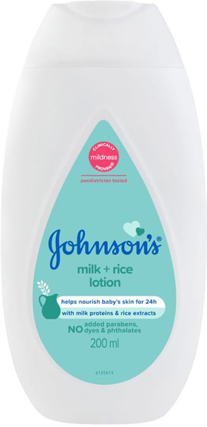 JOHNSON'S Milk+ Rice Lotion 200 ml