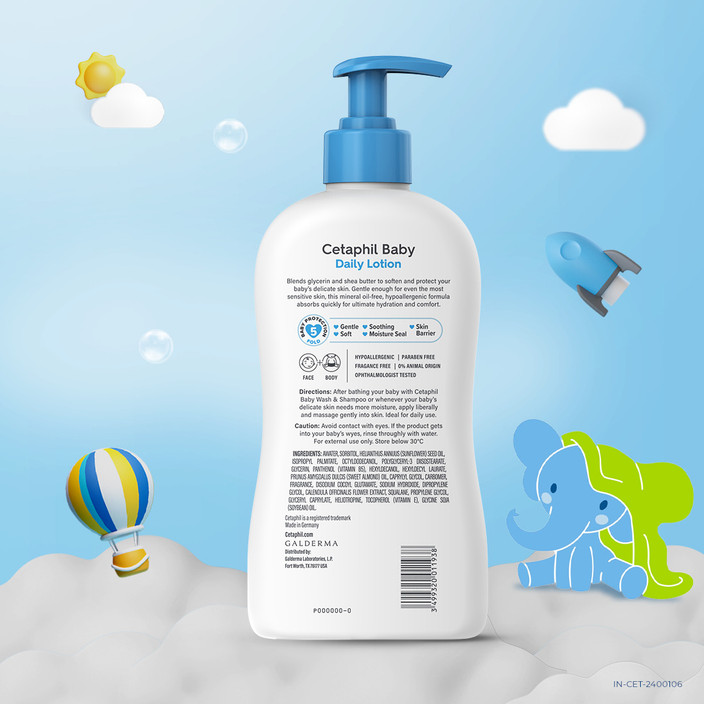 Baby Daily Lotion 50ml Cetaphil Baby Lotion Face And Body Cetaphil