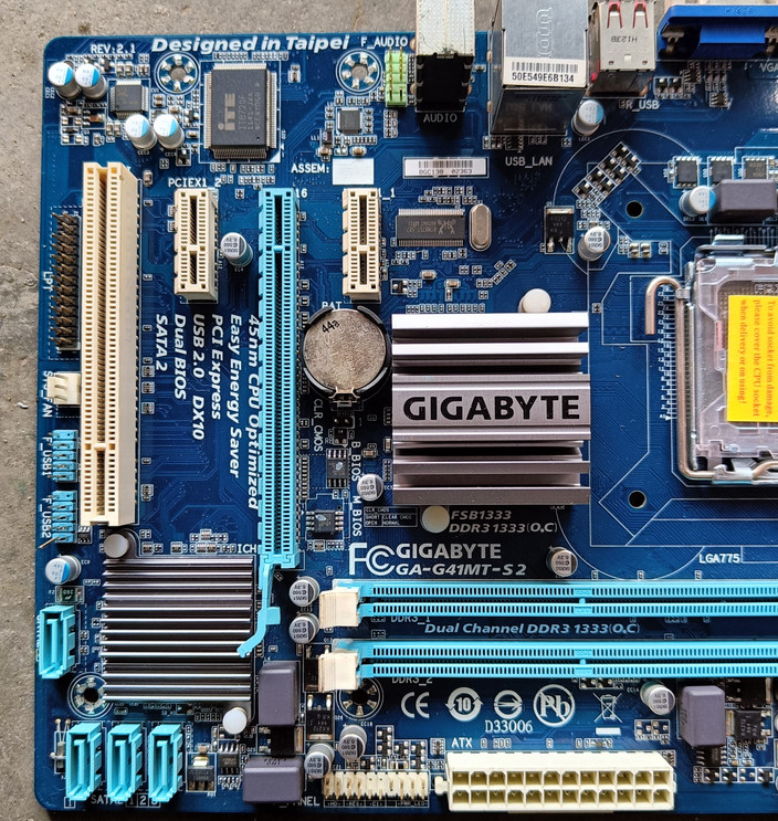 CPU メモリ付き　GIGABYTE　GA-G41MT-ES2H  LGA775 GA-G41M-ES2H (rev. 1.0) Overview | Motherboard - GIGABYTE Global