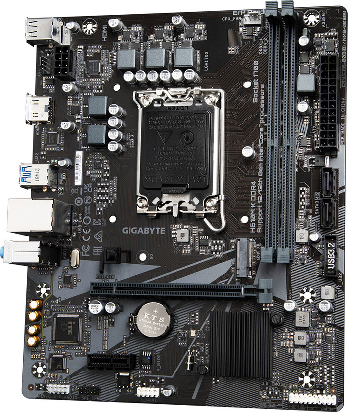 GIGABYTE H610M K DDR4 Rev.2.0 メーカー保証付き H610M K DDR4 (rev. 2.0) Key Features | Motherboard
