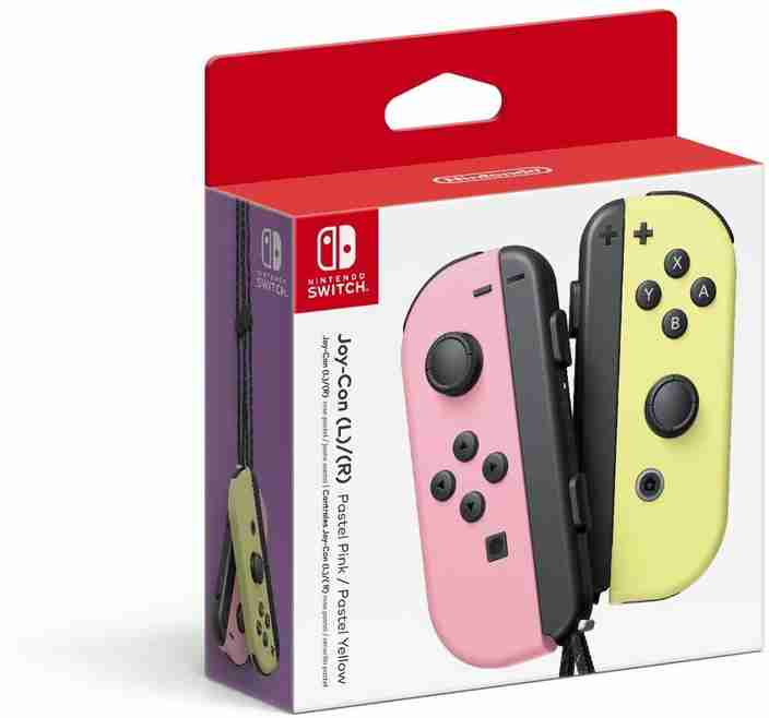 Nintendo Switch 本体 イエロー・ピンク Joy-Con NINTENDO Switch Joy Con Pastel Pink Pastel Yellow Motion