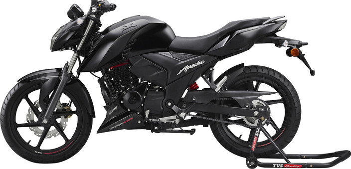 Apache 160 4v Bhp TVS Apache RTR 160 4V (RM Drum Black Edition