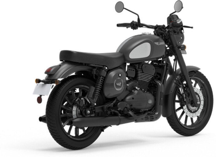 Black Matte Jawa 42 Version On Road Price Jawa 42 FJ Price In