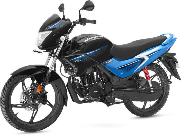 Hero Glamour LED Drum Booking for Ex-Showroom Price Price in India