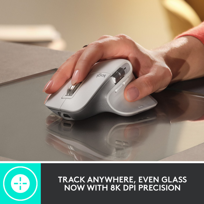 Logitech MX Master 3s Wireless Ambidextrous Touch Mouse with