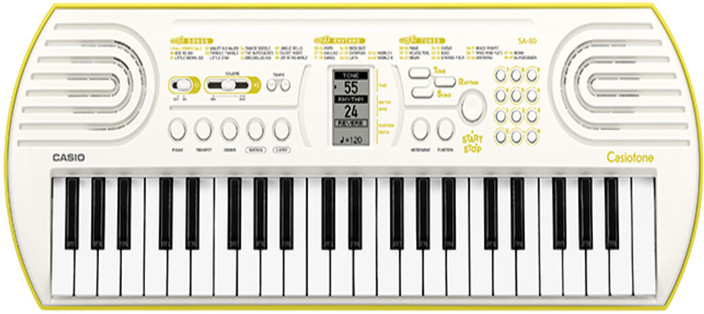 【CDプレーヤー内蔵 スピーカー搭載】 CASIO電子キーボード KT-80 CDプレーヤー内蔵 スピーカー搭載】 CASIO電子キーボード KT-80