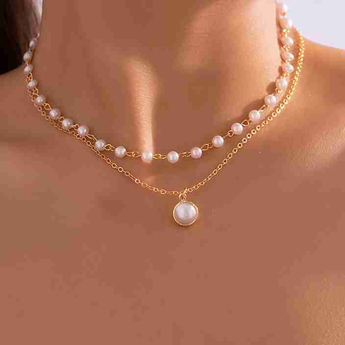 Pearl Jewelry Pure Pearl Set Tanishq Gold Pendant Pure Pearl