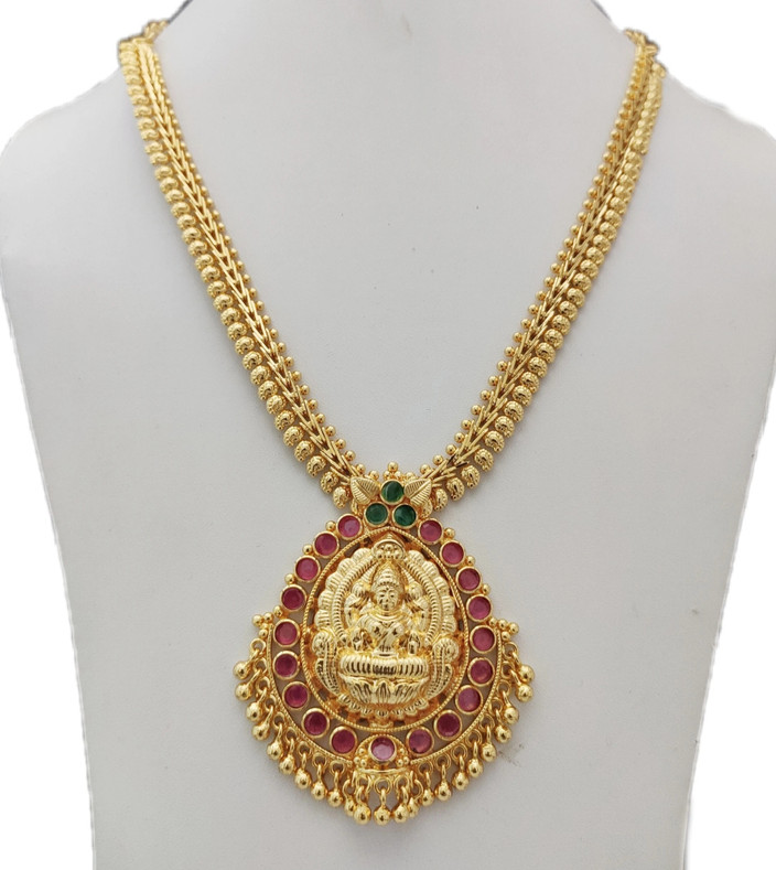 Gram Gold Lakshmi Dollar Hanaa Gram Gold Micro Plated Traditional