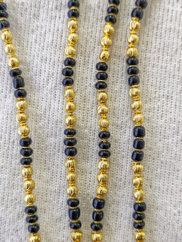 Gold Mani One Gram Gold Beads HN JEWELLERY One Gram Gold Jewellery