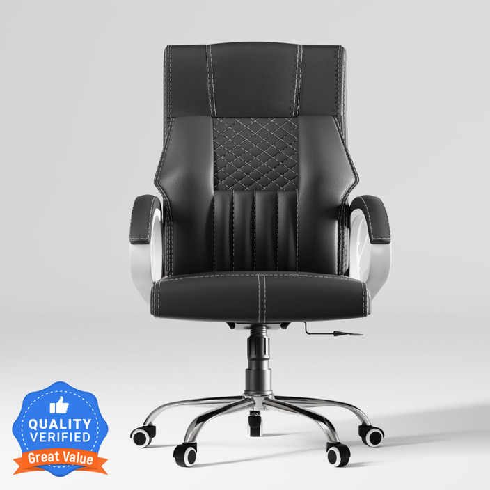 FUGO Office Chair, Study Leatherette Office Executive Chair Price