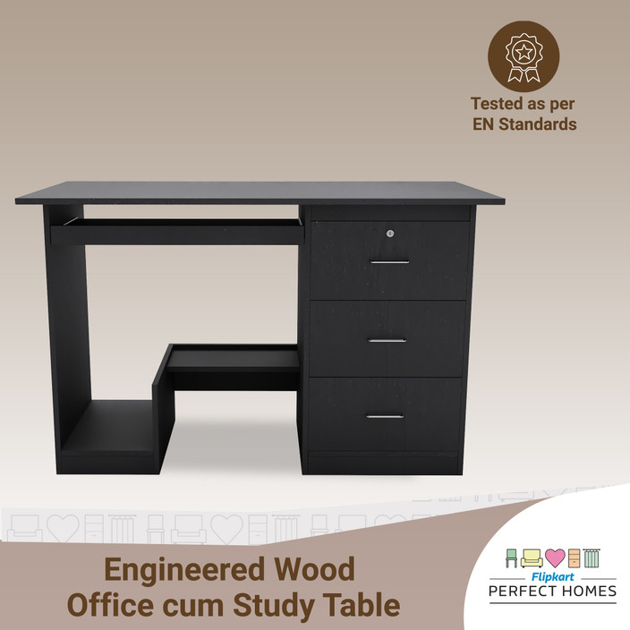 Flipkart Perfect Homes Kira Engineered Wood Study Table Price in
