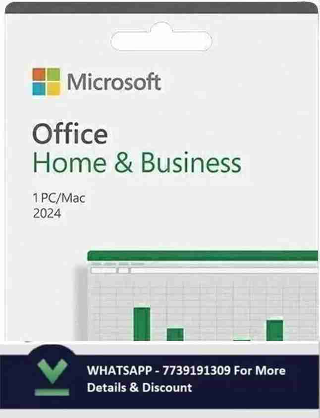 MICROSOFT Office Home & Buisness 2024|One time purchase, 1 Device