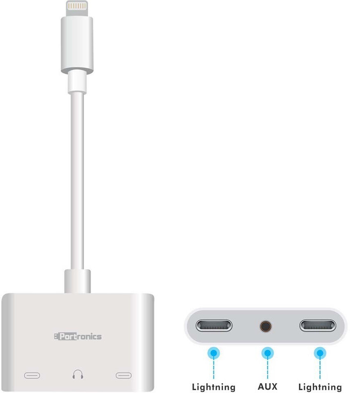 Portronics Micro USB, Lightning OTG Adapter Price in India Buy