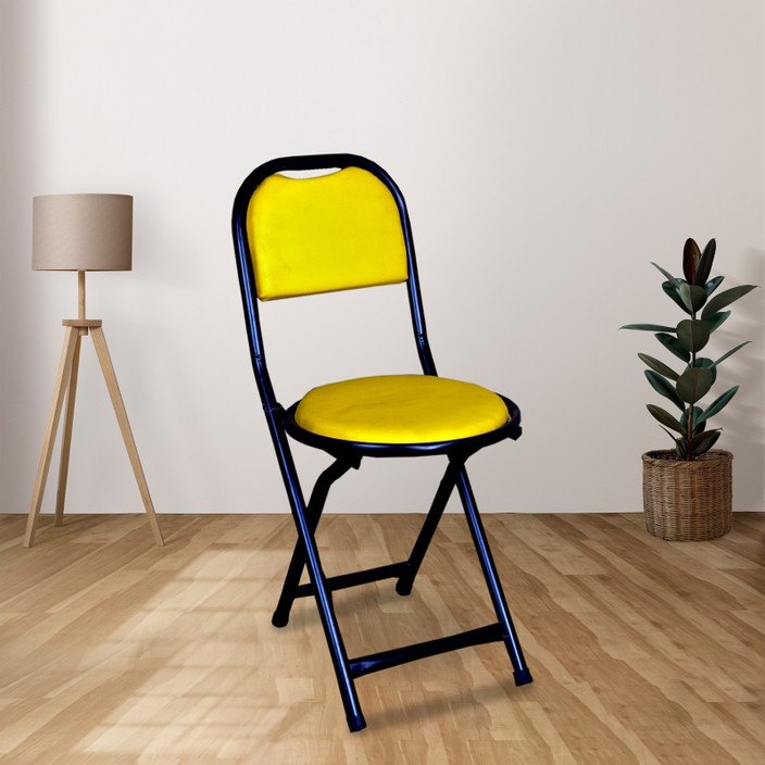 FURNIMAX Folding Stool Chair with Foot Rest for Home Kitchen