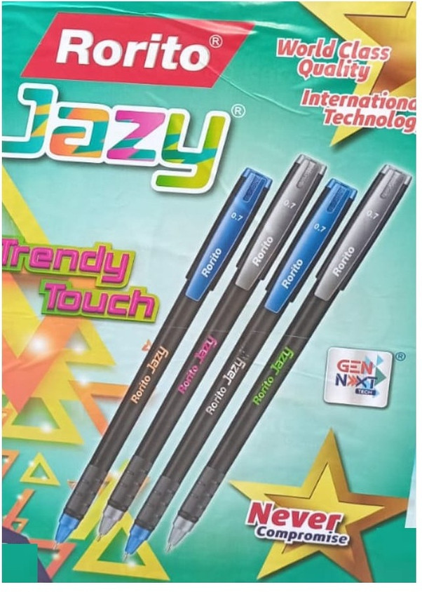 Flipkart Rorito Zapper Ball Pen Rorito Jazy BLACK Ball Pens Set Of