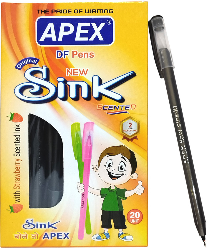 Best Indian Pen Brands BRAND HOME Transparent Body Type Ball