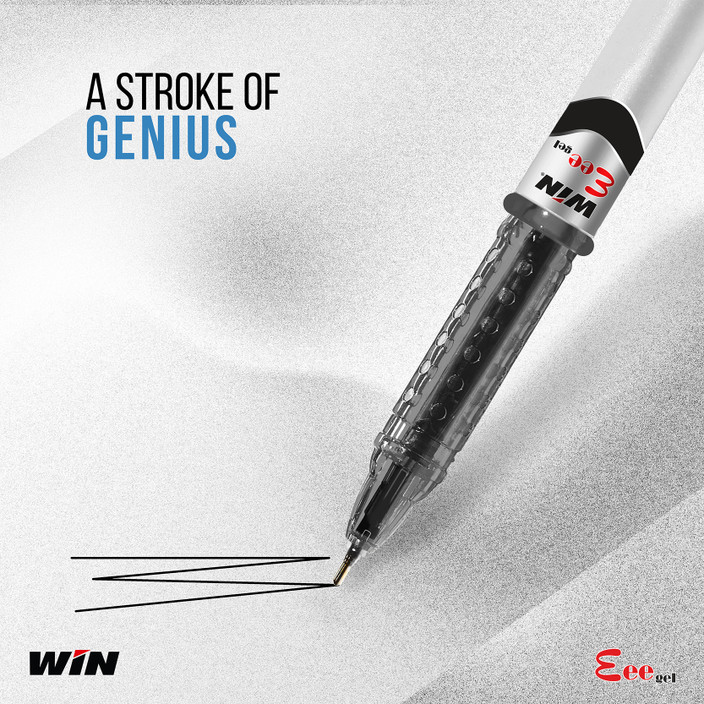 Flipkart U Brands Gel Pens 30 Count Win Eee Gel 60 Pens (30 Blue