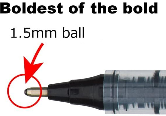 OHTO Free Ink Roller pen ultra-thick for Signature Greeting