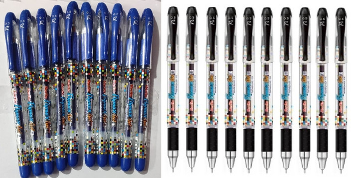 Pen Blue Rorito Flymax Gel Black BLACK BLUE RED Gel Pens FLYMAX-II