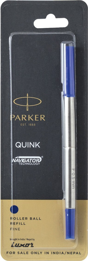 Parker Navigator Rollerball Refill Mm Blue Parker Quink Navigator