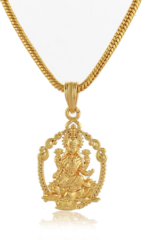Lakshmi Devi Gold Heavy Lockets PYR JEWELS God Laxmi Ji Laxmi